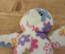cute flower cat plush