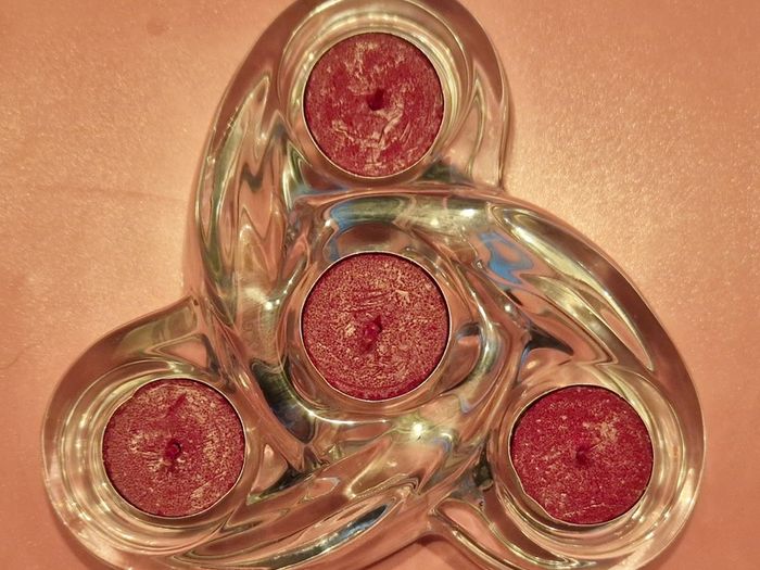 3 Table Centre Piece Tea Light Holders