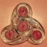 3 Table Centre Piece Tea Light Holders Image 2