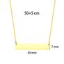 The Essence Bar Necklace  Minimalist Elegance, Maximum Style By R'Laith Image 7
