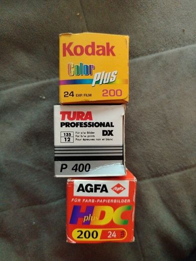 Old 35mm camera film