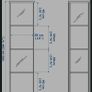Two Detolf Ikea glass display cabinets Image 3