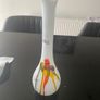 Stunning German art glass  mouth blown vase Image 5