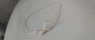 Silver hair band