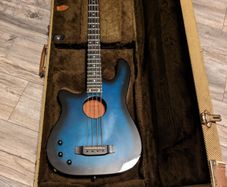 Carvin AC40 Left handed Electro-Acoustic Bass Guitar - made in USA