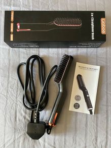 3 in 1 straightener brush, like new, barely used