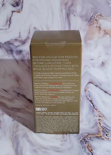 Prismologie Ruby + Copper Invigorating Meridian Balm 75ml - New - Sealed