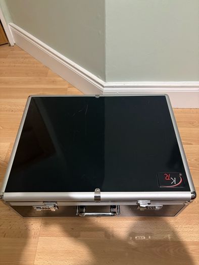 KR Multicase Black Triple Aluminium Case (AL3-B)