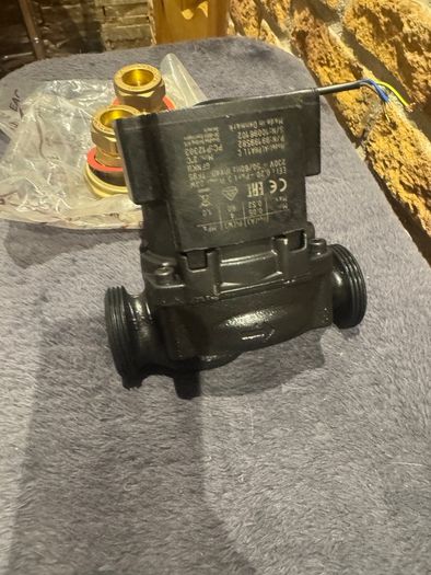 Grundfos heat circulation pump.