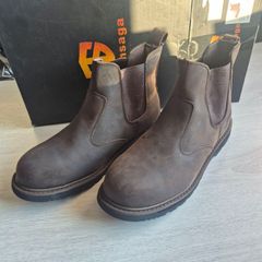 Epochsaga Chelsea Safety Work Boots, Steel Toe Cap, UK11 EU 46