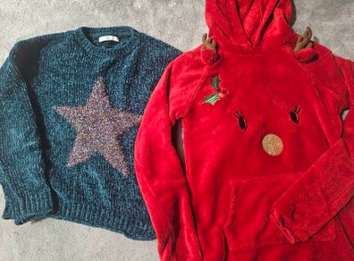 christmas jumpers age 12-13