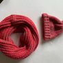 Hat & Chimney Scarf | Winter Set | Handmade with Soft Yarn Image 4