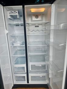 American fridge black