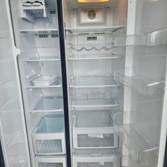American fridge black
