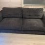 Grey fabric sofa Image 3