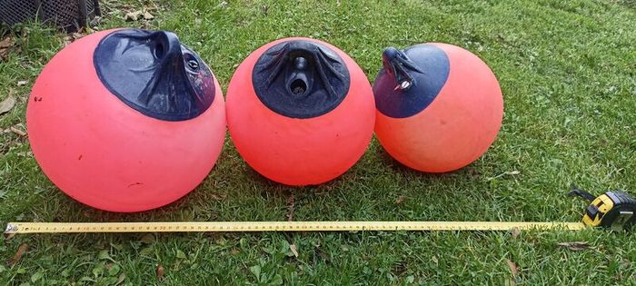 Polyform A-Series Round Boat Fenders / Buoys (Sizes A0 & A1)
