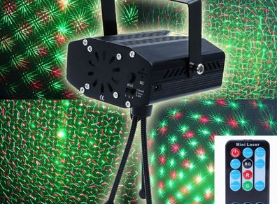 Mini laser DJ stage/Disco light with remote controller
