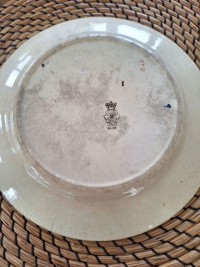Antique Doulton Burslem 'Alma' Plate 23cm , Late Victorian Era c. 1886-1902