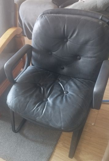 FREE 2 x Leather Chairs