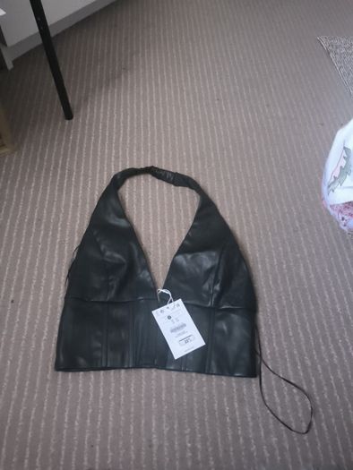 New Bershka women top, size S,Black