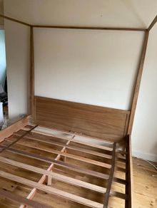 four poster bed