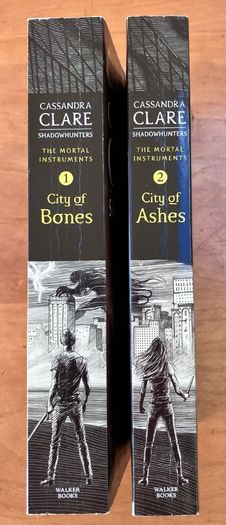 The Mortal Instruments, City Of Bones & City Of Ashes by Cassandra Clare
