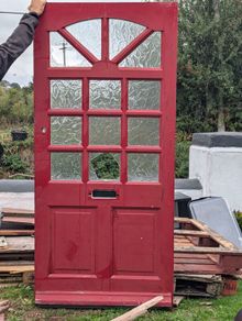 wooden door