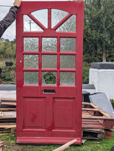 wooden door