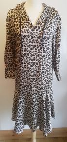 Jovonna London Leopard Print Dress With Hood New With Tags CAN POST
