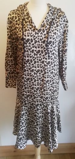 Jovonna London Leopard Print Dress With Hood New With Tags CAN POST