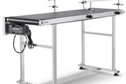 59 x 15.7 inch Conveyor Table, Heavy Duty Stainless Steel Motorized Belt Conveyor for Inkjet Coding Applications