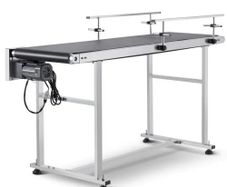 59 x 15.7 inch Conveyor Table, Heavy Duty Stainless Steel Motorized Belt Conveyor for Inkjet Coding Applications