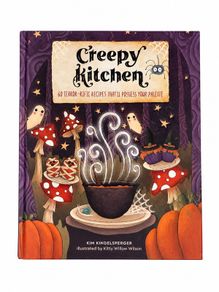 Creepy Kitchen 60 Halloween Recipes Hardback Book - Kim Kindelsperger Hardcover Fun Kids Cooking