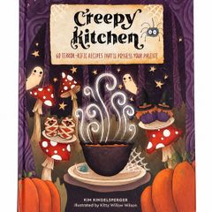Creepy Kitchen 60 Halloween Recipes Hardback Book - Kim Kindelsperger Hardcover Fun Kids Cooking