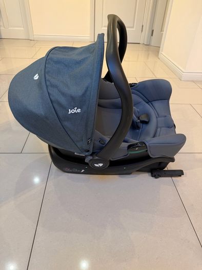Joie i-Snug 2 i-Size R129 Car Seat moonlight & Joie i-Base 2 i-Size ISOFix R129 Car Seat Base
