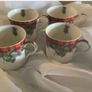 4 Fine China Thistle Tartan Mugs Image 6