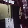 Wine/burgundy coloured sequined pants Image 2