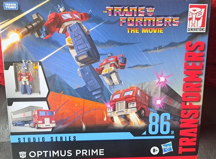 Transformers SS 86 Commander Optimus Prime [ Box Only]