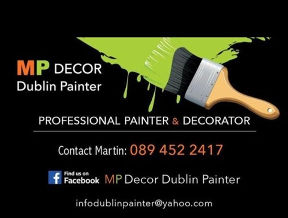 Professional Painter and Decorator MP Decor Available