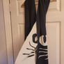 Cat styled long reversible scarf Image 3