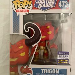 Trigon Funko Pop! Justice League. Limited Edition 2023 Summer Convention Exclusive. Mint Condition.