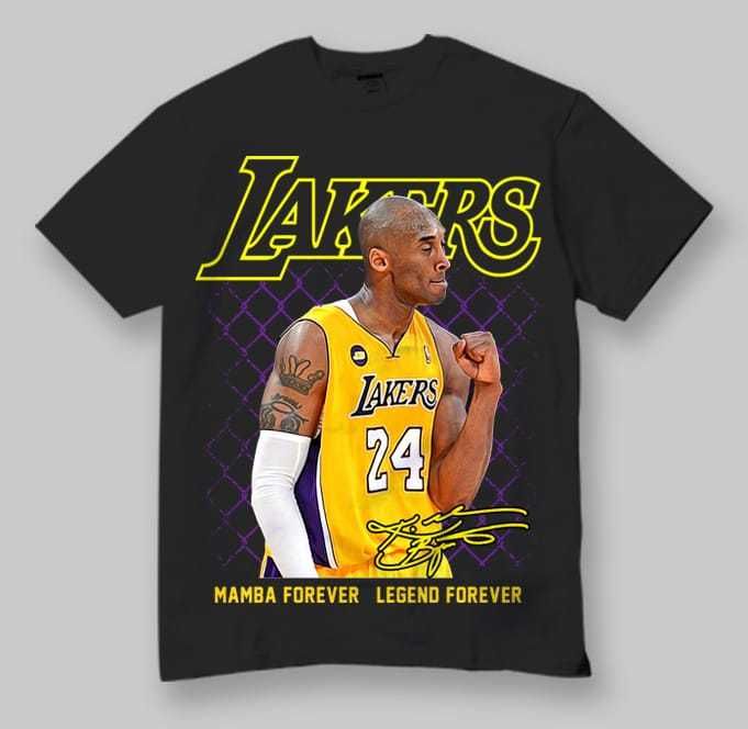Kobe Bryant t-shirts black mamba t-shirts