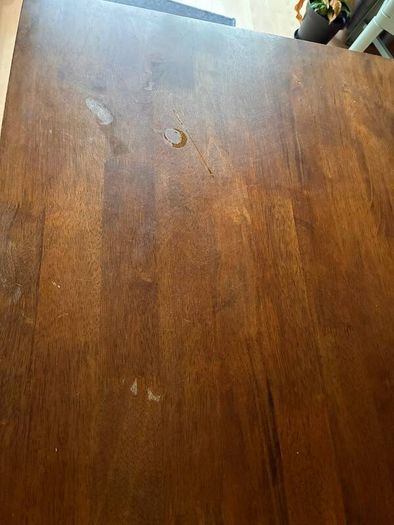 Dining table and chairs
