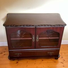 Quality Vintage Rossmore Cabinet | Solid Mahogany
