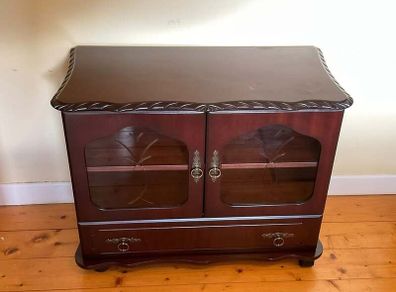 Quality Vintage Rossmore Cabinet | Solid Mahogany