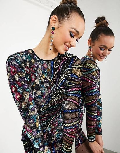 Asos Edition Floral Embellished Dress