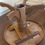 Round solid wood table Image 3