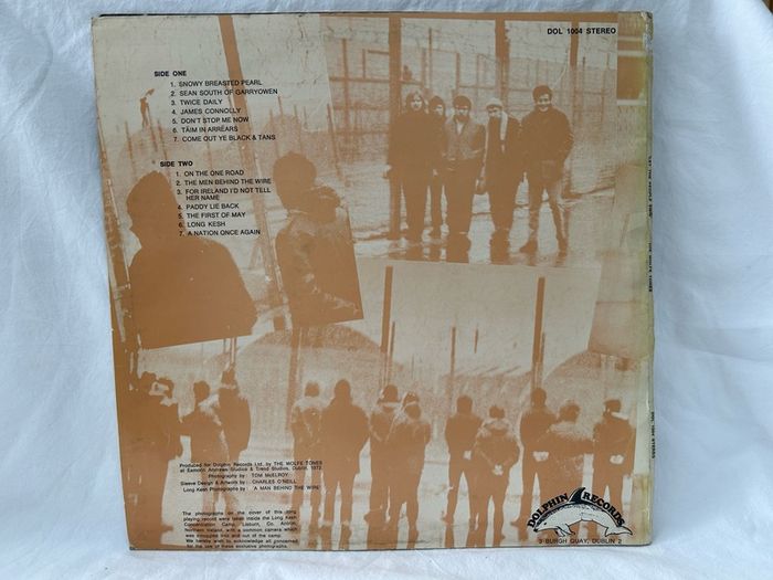 Wolfe Tones Let The People Sing LP 1972 Irish Press DOL 1004 A1/B1 + Insert