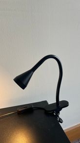 IKEA Navlinge LED Clip-On Lamp - Black Clamp Reading Light for Desk / Bed