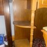 Pine table with stool Image 3